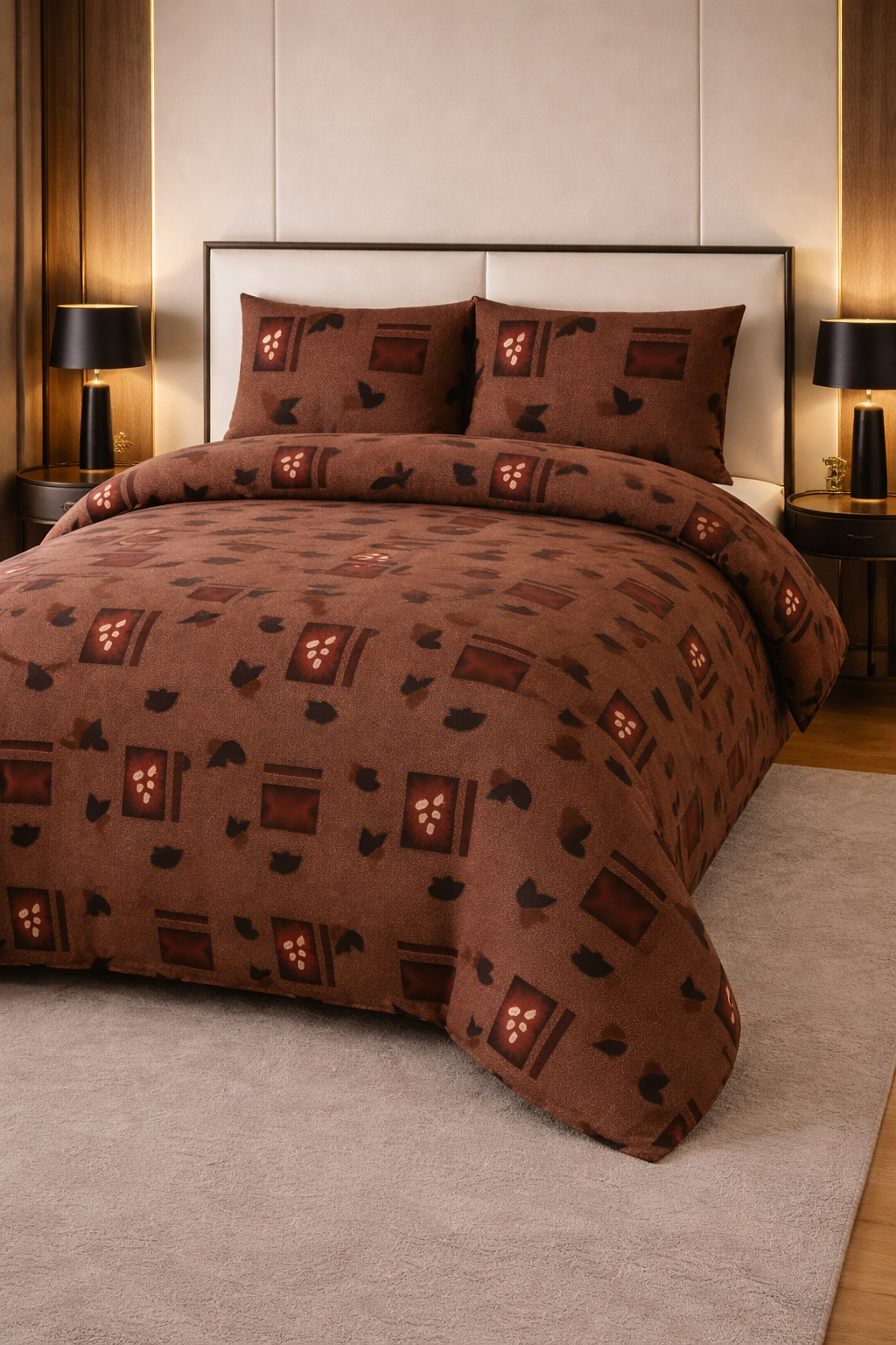 Designer Floral Bedsheet