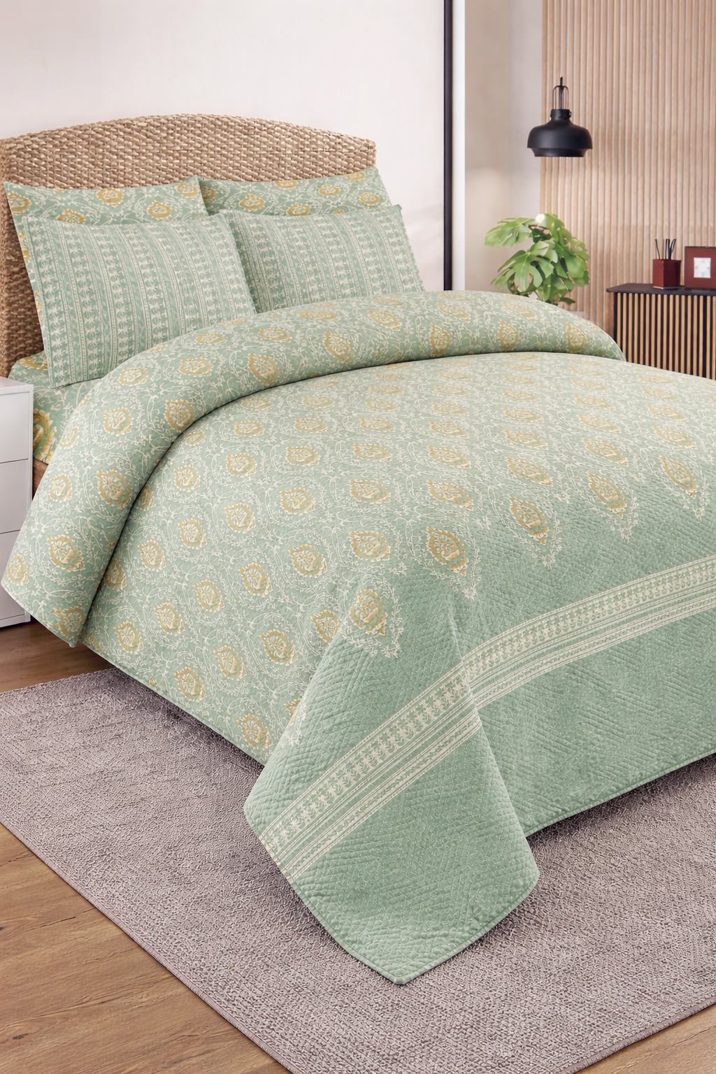 Royal Garden Floral Bedsheet