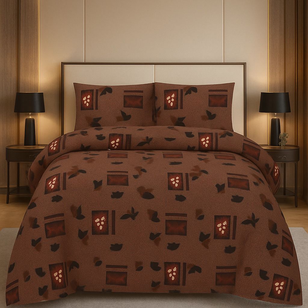 Designer Floral Bedsheet