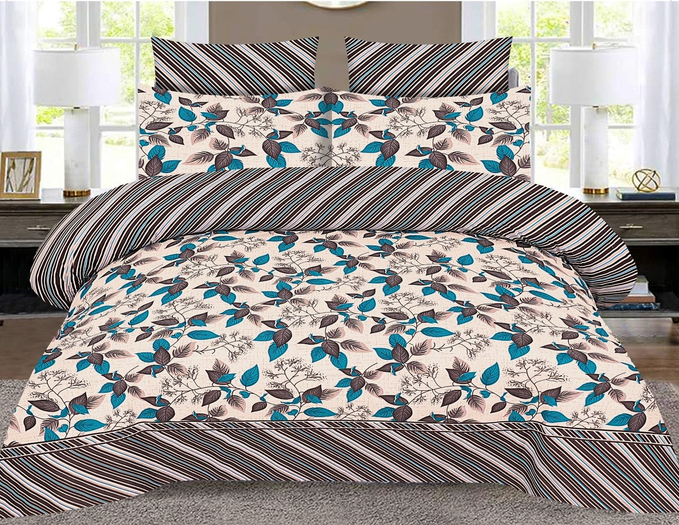 Everyday Comfort Floral Bedsheet Set